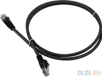 Патч-корд lanmaster lan-pc45/u5e-5.0-bk вилка rj-45-вилка rj-45 кат.5е 5м чёрный lszh (уп.:1шт)