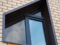 Установка металлических отливов с полимерным покрытием, фотография 3