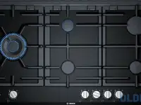 Варочная панель газовая bosch prs9a6d70m черный