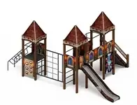 Детский игровой комплекс «замок» (средневековый) 2.18.05-02 h=1500