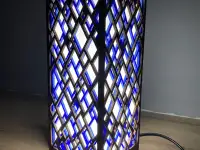 Голубой Интерьерный лампа-ночник, фотография 7