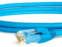 Патч-корд utp 6 категории 0.5м hyperline pc-lpm-utp-rj45-rj45-c6-0.5m-lszh-bl синий