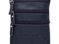 Небольшая мужская сумка через плечо wesley black