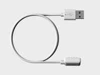 Магнитный usb кабель suunto, белый