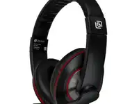 Наушники с микрофоном oklick hs-l390g dragon черный/красный 1.8м мониторные оголовье (jd-728s)