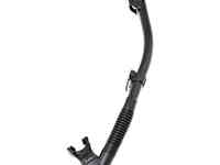 Трубка marlin dry lux (прямая гофра) black