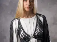 Одежда в технике макраме, фотография 7