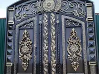 Изготовление кованых ворот, фотография 2