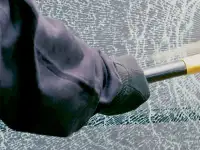 Укрепление стекла, бронь стекла, фотография 8