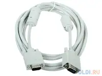 Кабель gembird vga проф. экран феррит. кольца 3.0 м  