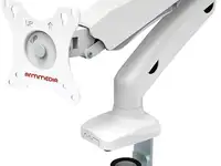 Кронштейн для мониторов arm media lcd-t21w белый 15"-32" макс.6.5кг настольный поворот