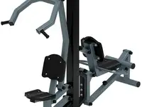 Тяга верхняя+флекс (серый) - уличный тренажер - ст 021-13