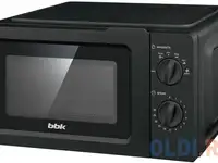 Микроволновая печь bbk 17mws-782m/b black (17л, 700вт, соло, механическое управление) (17mws-782m/b)