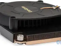 Кулер exegate esnk-p0067aps4.pwm.1u.3647.cu (радиальный (улитка), медный, 1u, 3 тепл. трубки, lga364