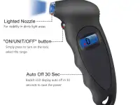 Цифровой автомобильный манометр., фотография 3