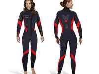 Гидрокостюм mares flexa 5-4-3, 5мм, монокостюм, женский