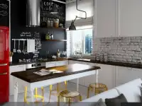 Декоративные гипсовые кирпичи с установкой, фотография 7