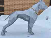 Полигональные фигуры из металла, готовые и на заказ., фотография 5