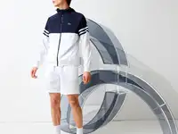 Мужская водостойкая ветровка lacoste sport x novak djokovic