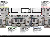 Новая квартира у моря планировкой 11 в районе Тосмур, фотография 6