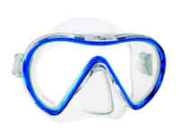 Маска для плавания mares vento, для взрослых - ц.об.прозрачный, ц.р.жёлтый