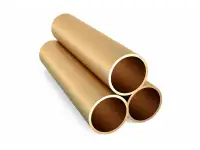 Латунная труба Марка: Л68; Л63; ЛС59-1..., Диаметр: 10; 12; 14... мм, ГОСТ: 494-90; 494-2014...