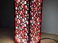 Красный Интерьерный светильник - ночник, фотография 6