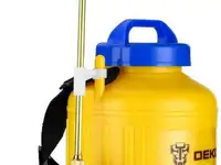 Опрыскиватель deko dksp09 аккум. 5л желтый/синий (065-0941)
