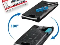 Резак brauberg rs10, а4, 10 л., "5 в 1" (сабельный+роликовый 3