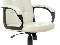 Кресло руководителя бюрократ ch 002 слоновой кости