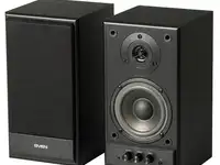 Колонки sven sps-702  2х20 вт  черная кожа