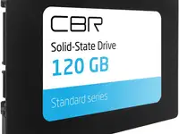 Cbr внутренний ssd-накопитель ssd-120gb-2.5-st21, серия "standard", 120 gb, 2.5", sat