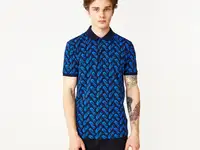 Мужское поло lacoste slim fit