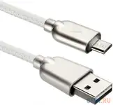 Кабель microusb 1м acd acd-u926-m1w круглый белый