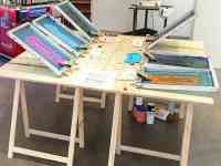 Обучение шелкографической печати, фотография 3