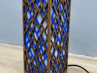 Голубой Интерьерный лампа-ночник, фотография 8