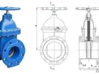 Задвижка чугунная с обрезиненным клином 30ч39р Ду80 Ру16