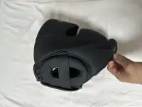 Шлем черный матовый для мма новый, фотография 3