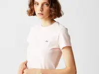 Женская футболка lacoste regular fit