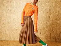 Юбка lacoste fashion show на упругом поясе