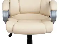 Кресло офисное brabix "eldorado ex-504", экокожа, бежевое, 531167