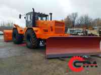 Трактор Кировец К-701 передний отвал, шнекоротор, фотография 9