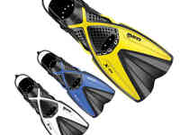 Ласты регулируемые mares x-one - цв.синий