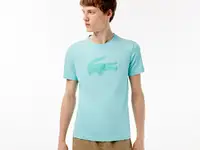 Мужская футболка lacoste  с принтом