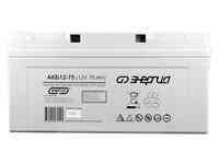 Аккумулятор для ибп энергия акб 12-75 (тип agm)