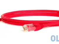 Патч-корд utp 6 категории 2м hyperline pc-lpm-utp-rj45-rj45-c6-2m-lszh-rd красный