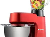 1354-кт планетарный миксер «2 в 1» kitfort.мощность: 1000 вт.ёмкость чаши миксера: