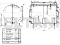 Емкости горизонтальные с термоизоляцией, фотография 2