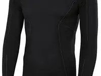 Термокофта brubeck men active wool black, фотография 12