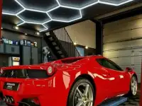 Светодиодные светильники LED модульное освещение для СТО, фотография 3